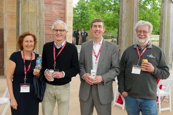 IU colleagues at the biennial reception