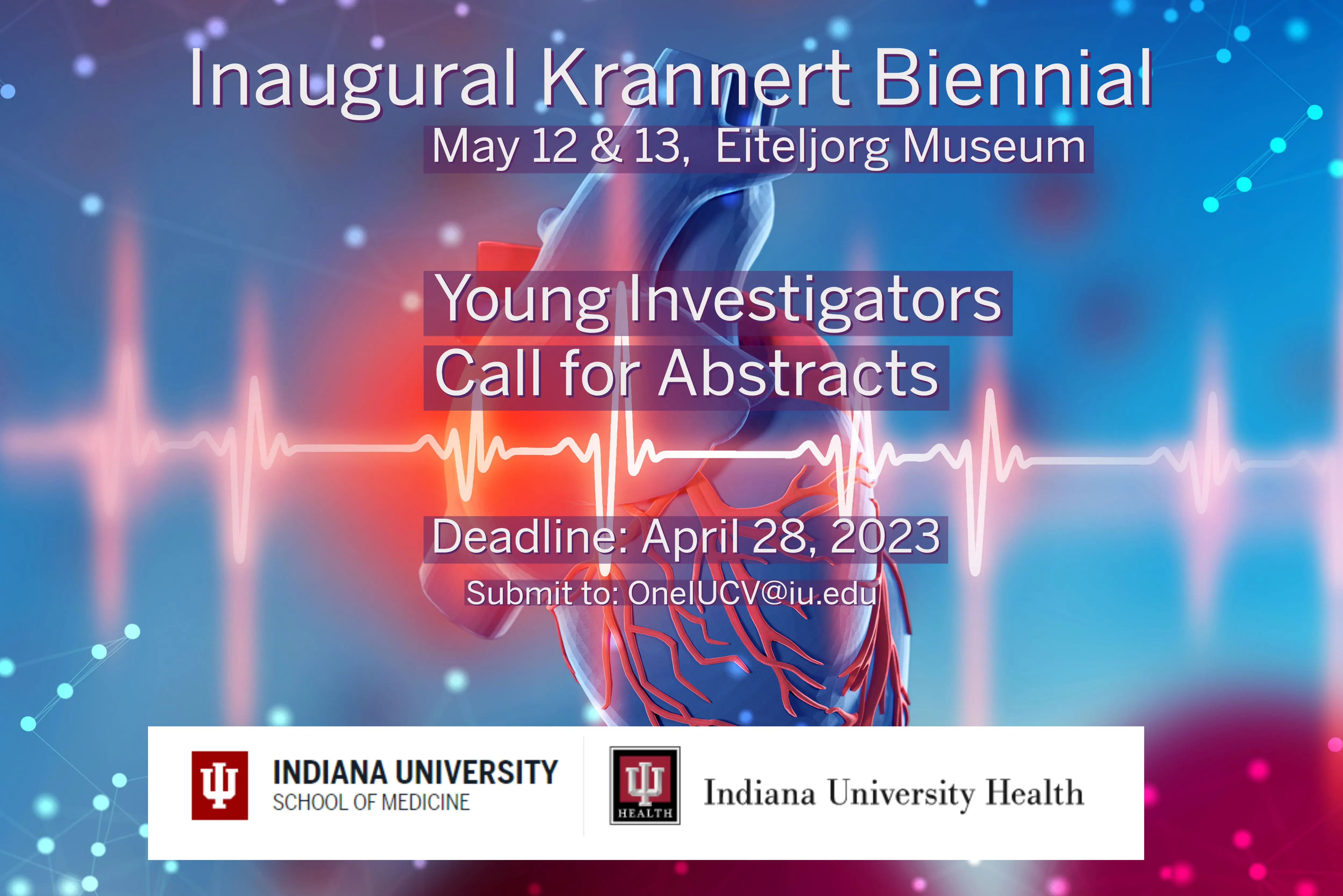 KCVRC and CVI are calling for cardiovascular research abstracts from young investigators for the first Krannert Biennial. 