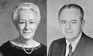 Ellnora and Herman Krannert, Courtesy - Purdue Philanthropy Philanthropists Ellnora and Herman Krannert