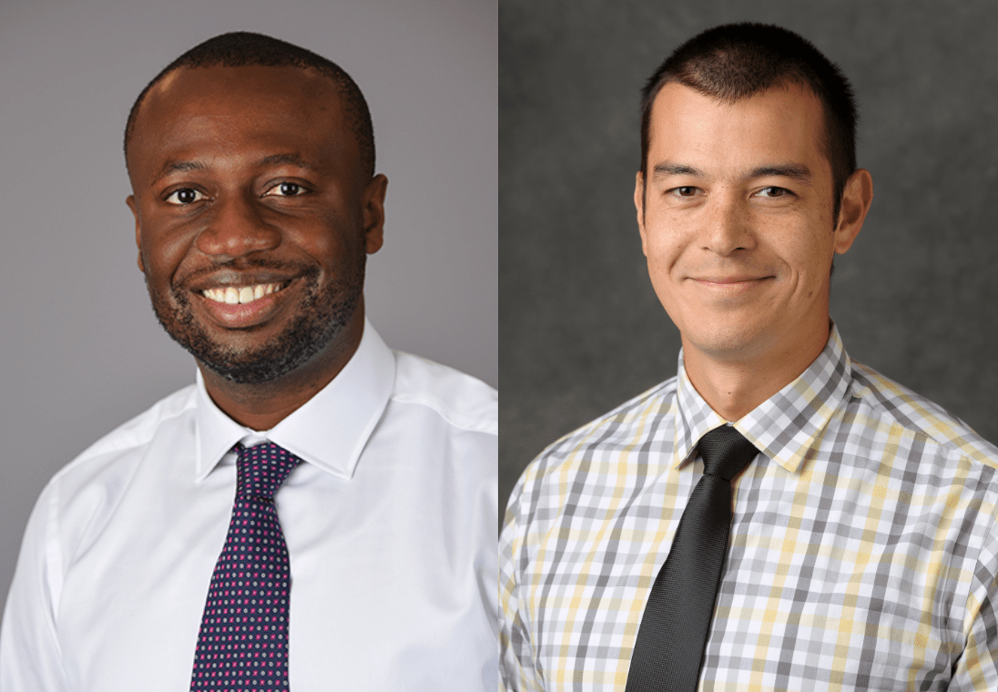 Onyedika Ilonze, MD, Indiana University School of Medicine and Daniel Hirai, PhD, Purdue University