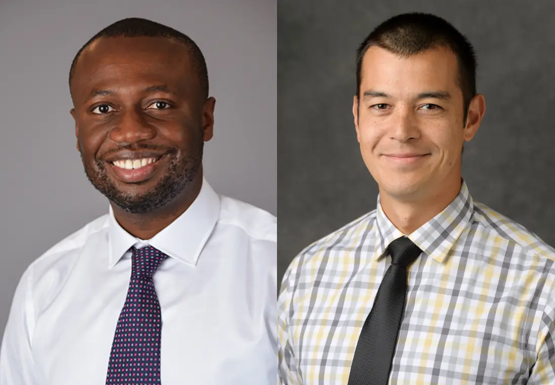 Onyedika Ilonze, MD, Indiana University School of Medicine and Daniel Hirai, PhD, Purdue University
