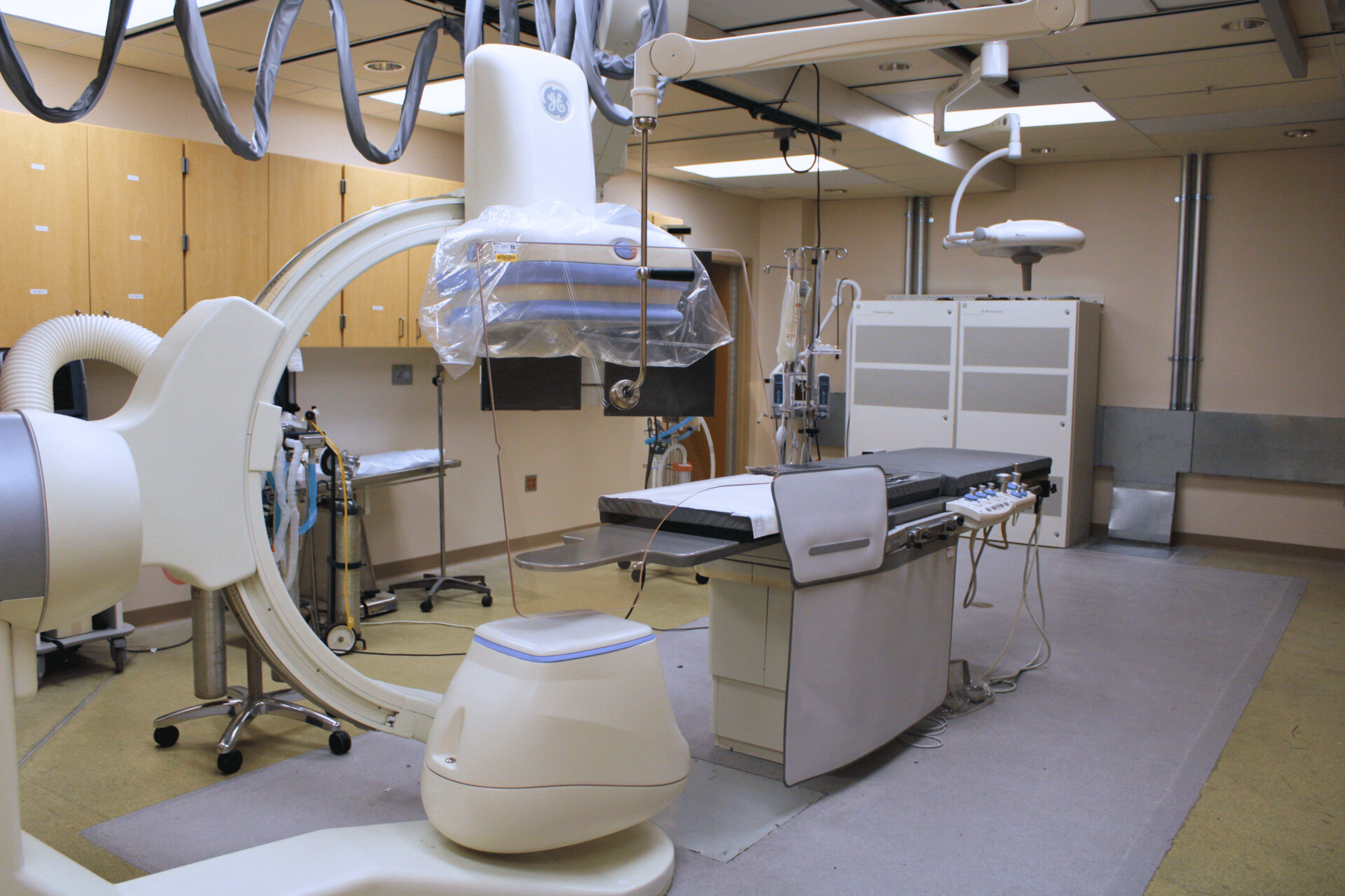 Image of the cath lab.