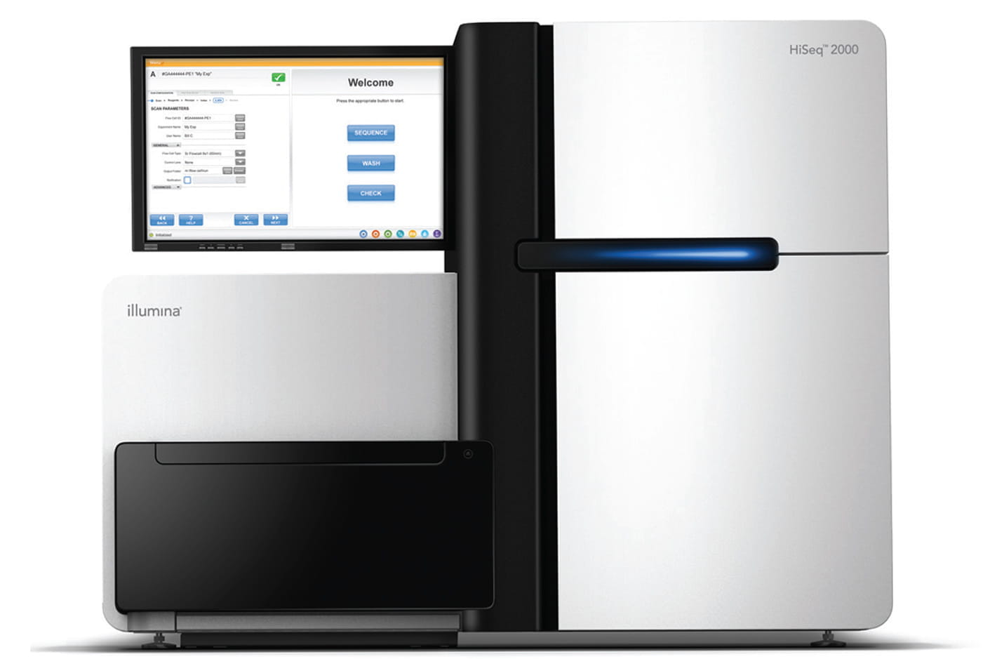 instrument for genomic sequencing