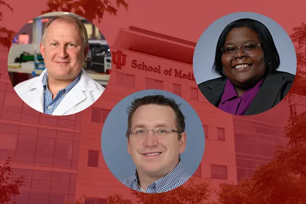a collage of addiction researchers