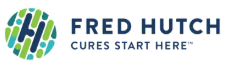 fred hutch logo "cures start here" underneath