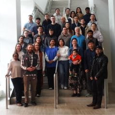 The Wells Center's gene and cell therapy group photo from 2025 retreat