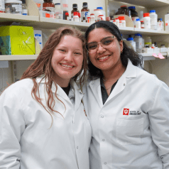 Katherine Brady and Mansi Nayak.