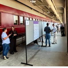 Poster presentation during the 2024 Breath Summit