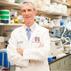 Dr. Mark Payne in his lab