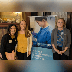 Pankita Pandya, PhD, MD/PhD student Jenna Koenig and Karen Pollok, PhD