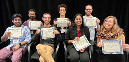 Wells Center Retreat Poster Award winners from 2023