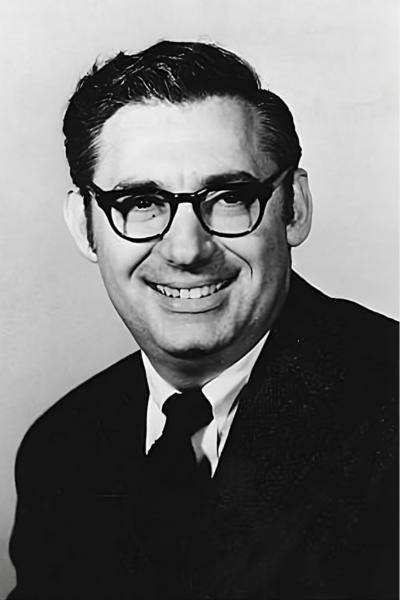 black and white portrait of arthur norins