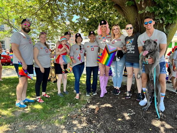Emergency Medicine Students at Pride Parade