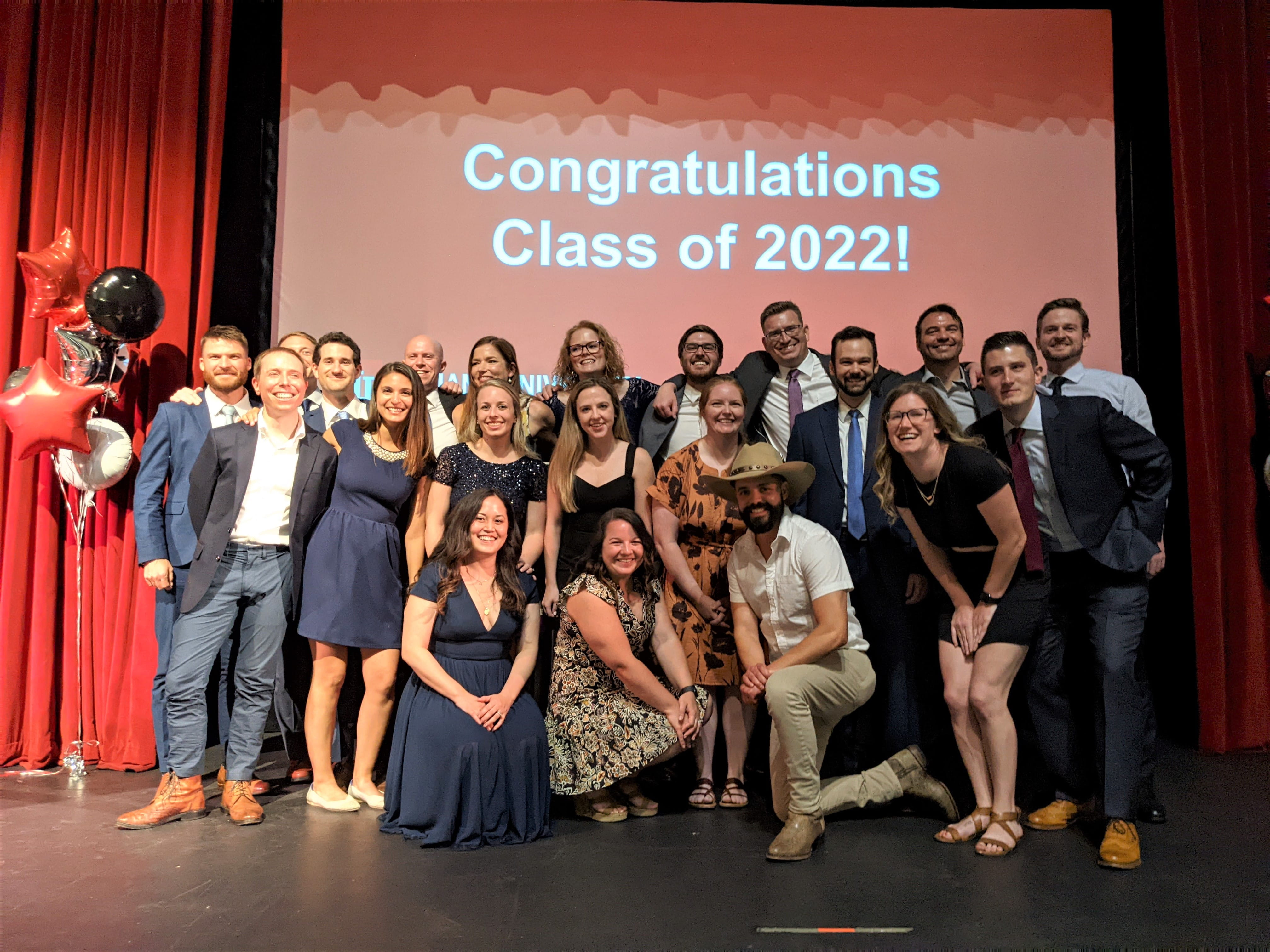 Emergency Medicine Class of 2022 group photo