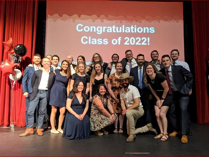 Emergency Medicine Class of 2022 group photo