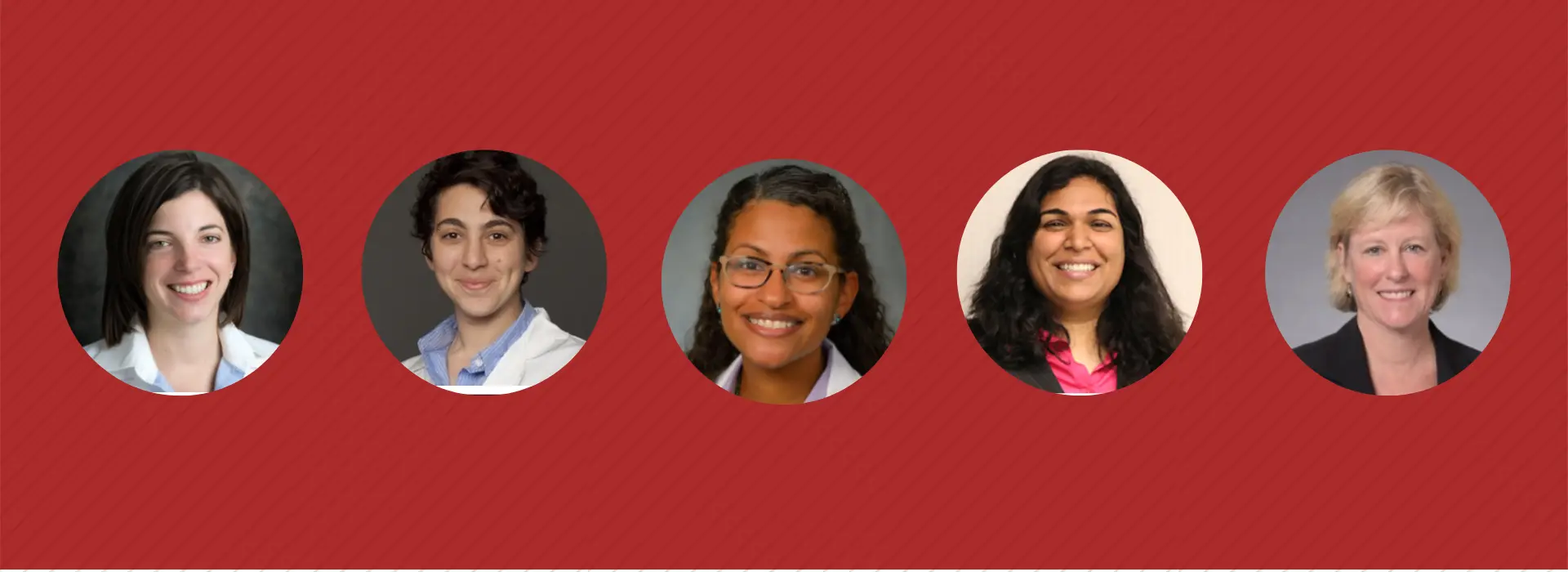 Photo of Emily MacNeill,MD, Eugenia South, MD, Elizabeth Samuels, MD, Kamal Bajaj, MD and Marianne Gausche-Hill, MD