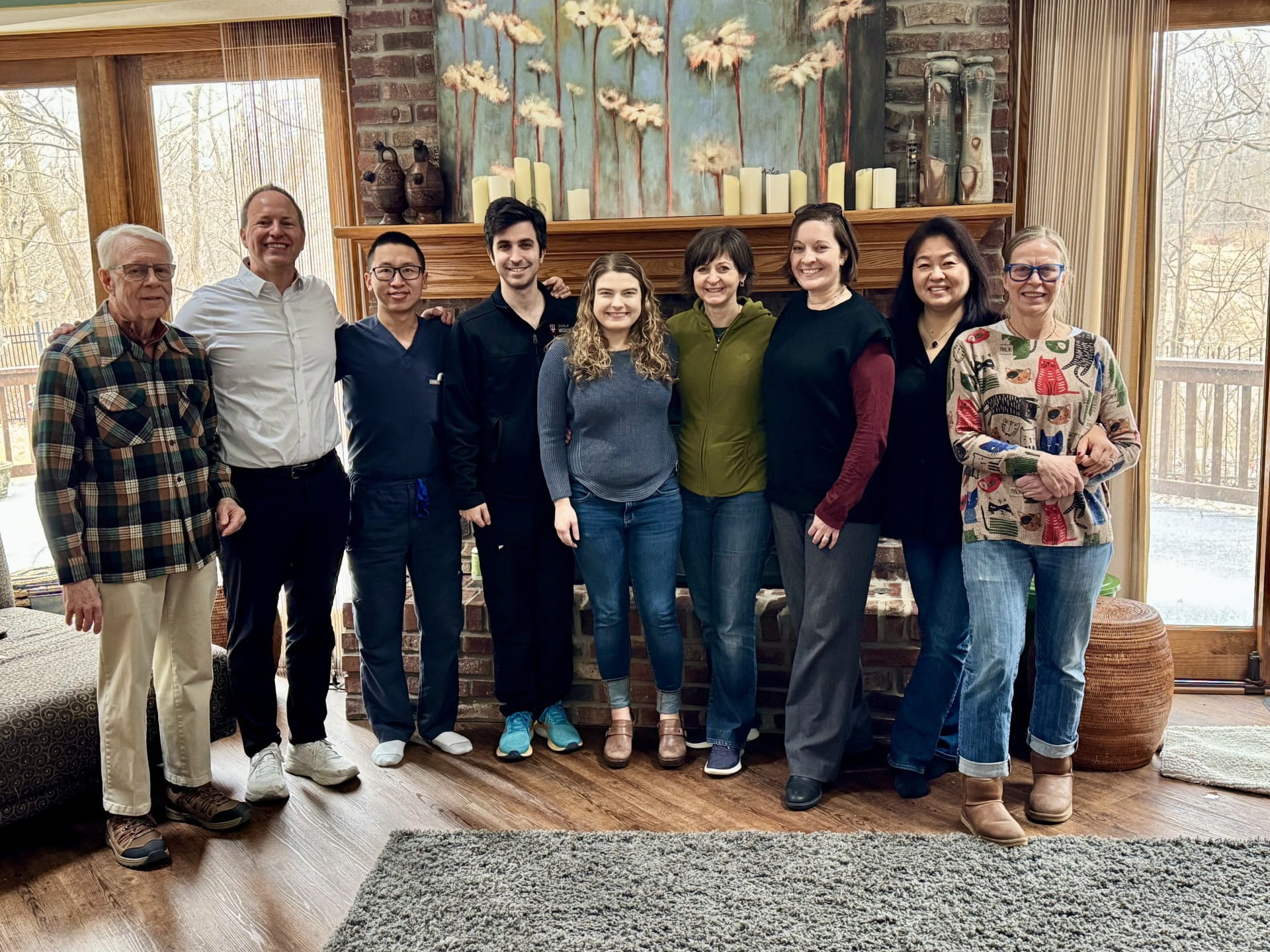 Group photo with medical toxicology faculty and fellows. 