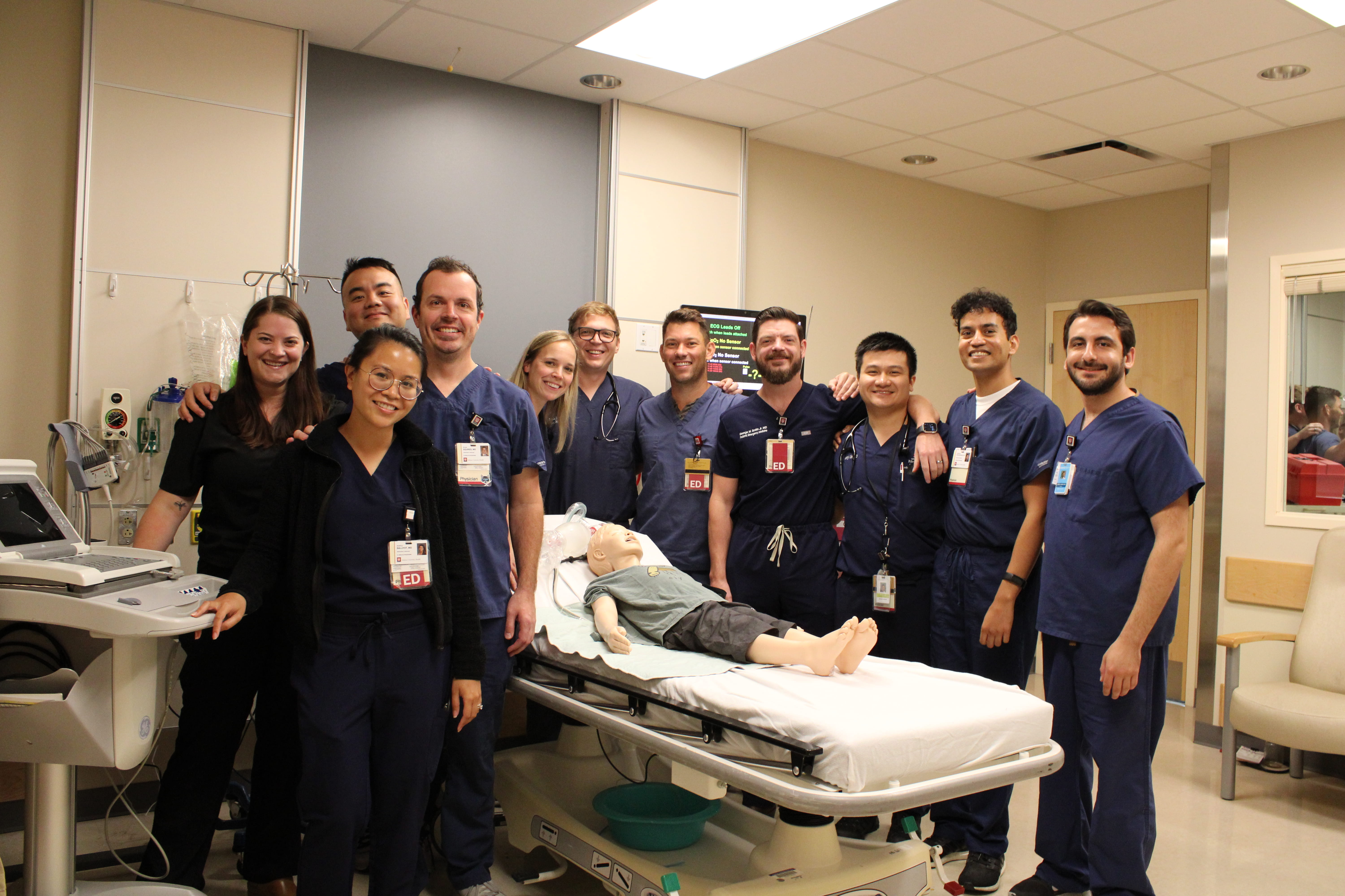 PEM fellows smile for a group photo