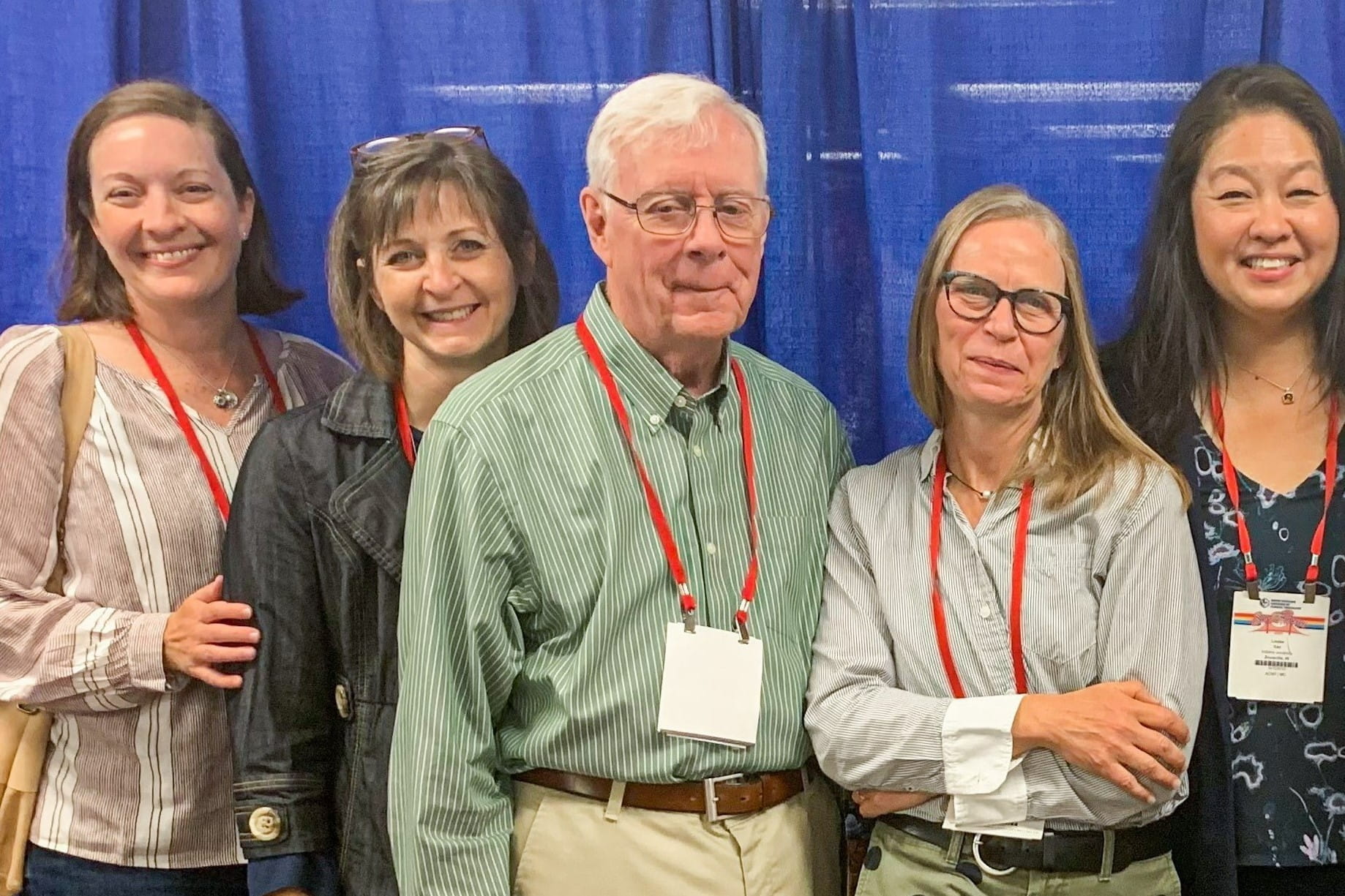 A group photo of 5 medical toxicology faculty. 