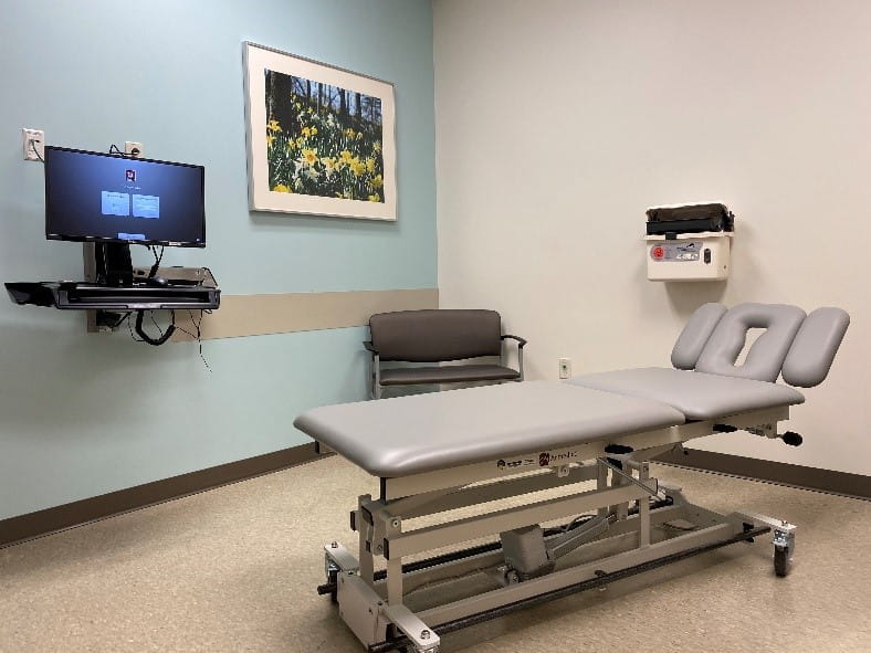 a unique piece of equipment at the family medicine clinic