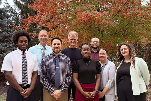 Group picture of IU Health Arnett Family Medicine Residency faculty.