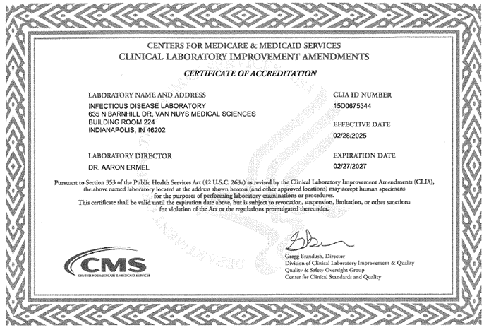 Certificate of Accreditation - Centers for Medicare & Medicaid Services