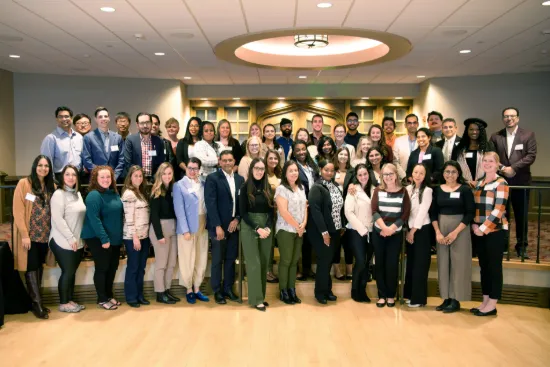 Group photo of the Clinical Liver Research Group at their Fall 2023 Retreat.