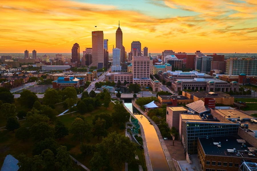 Indianapolis skyline