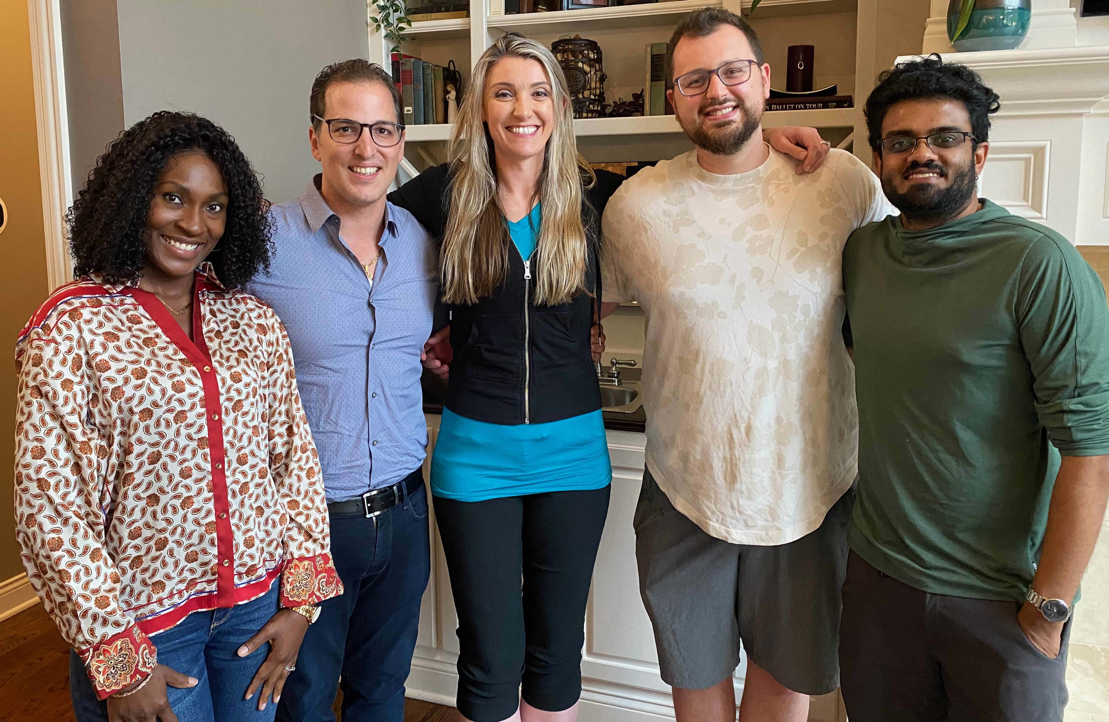 group photo of new sleep fellowship members