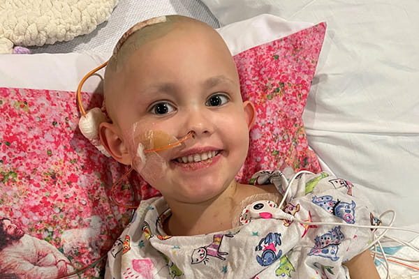 Cecilia Crockett in the hospital 