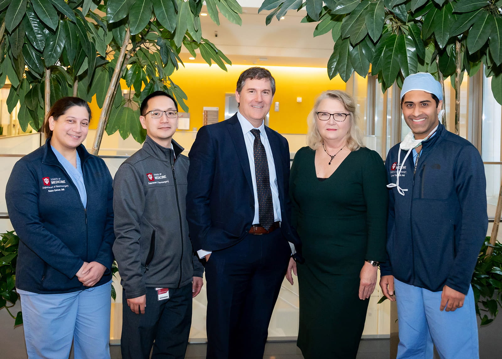 Neurosurgery Faculty with Kalsbeck Lecture Keynote Speaker Dr. David Limbrick