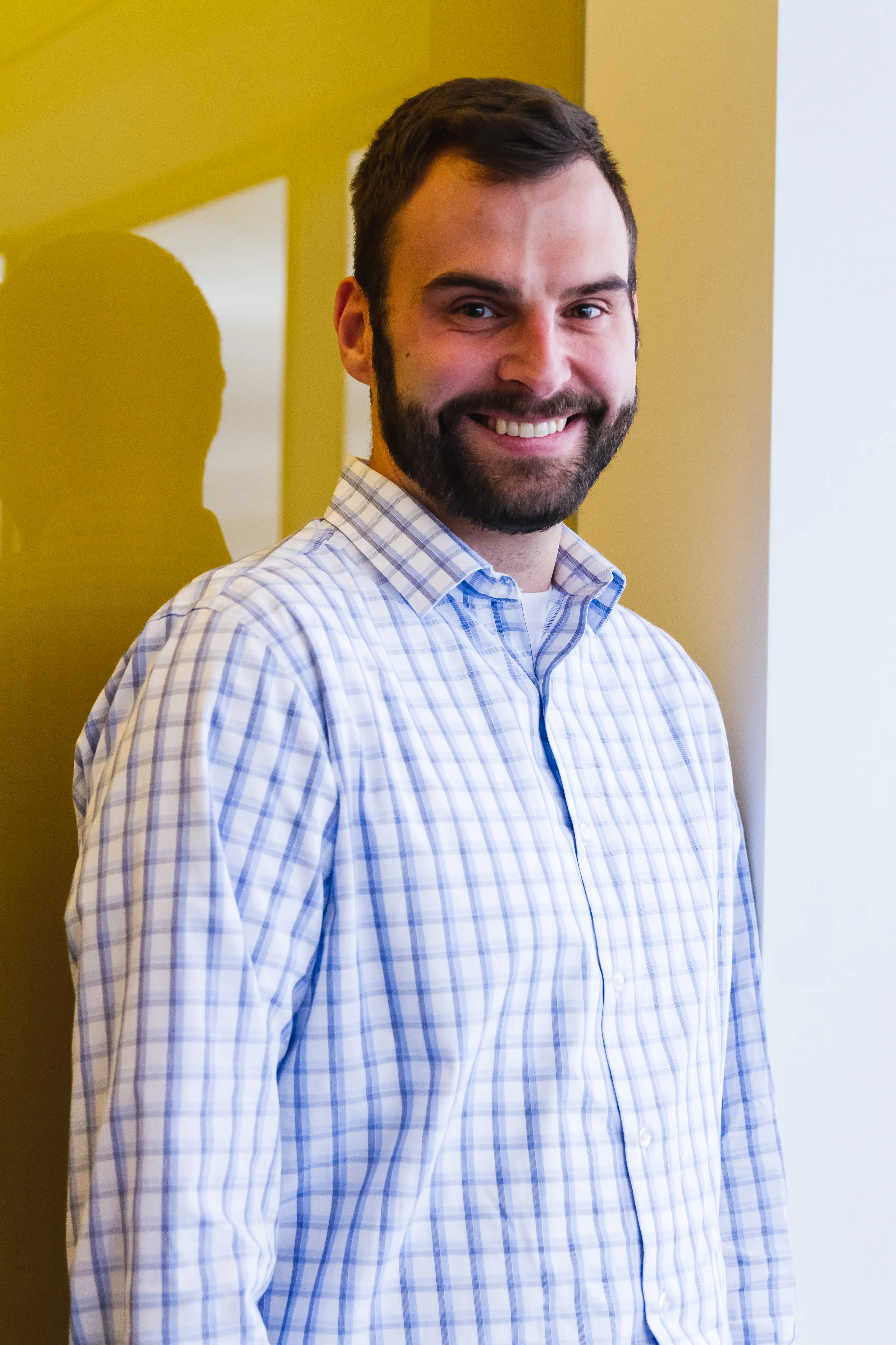 a headshot of Justin Bushnell