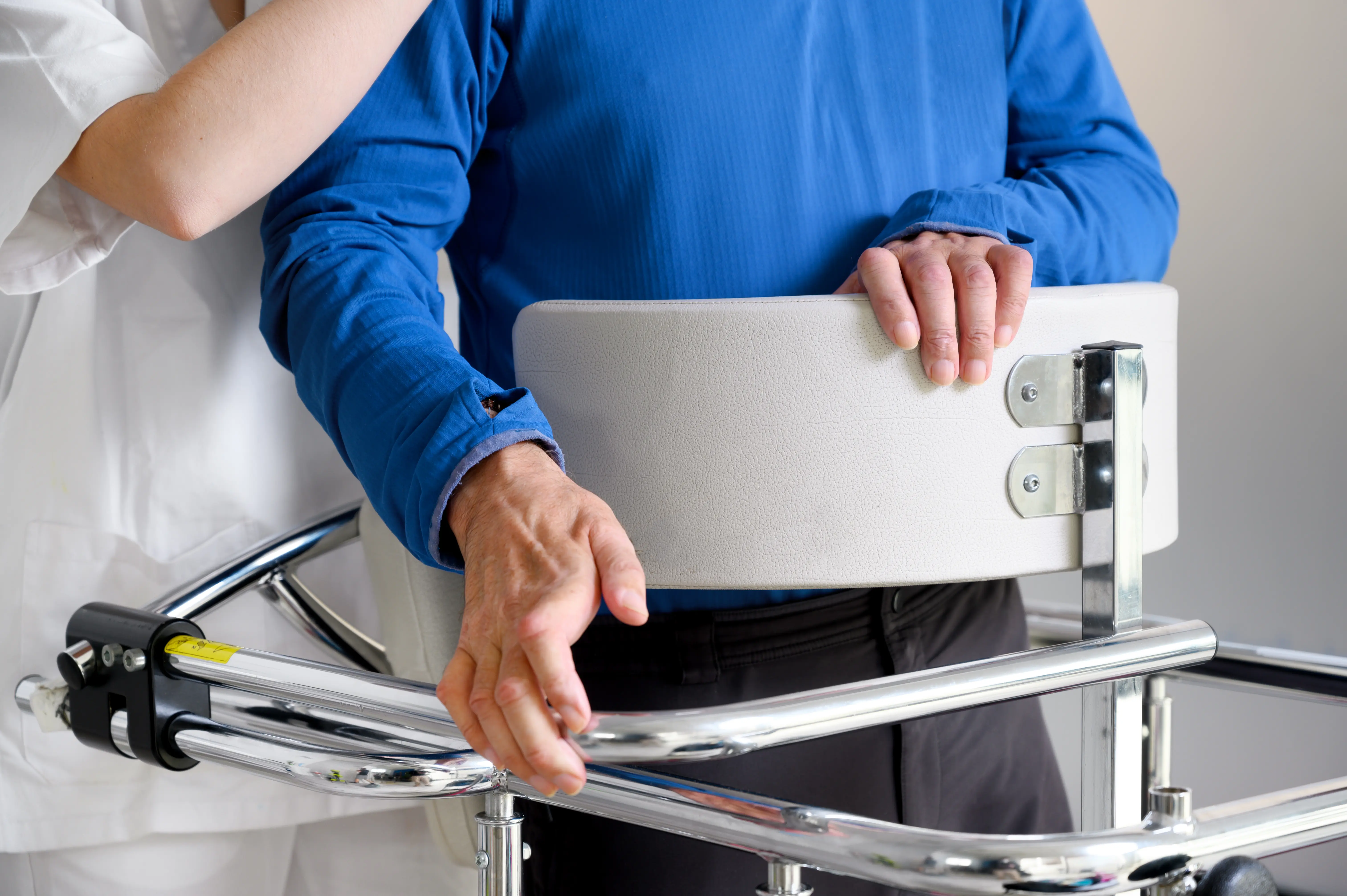  person works at physical therapy and rehab with a provider