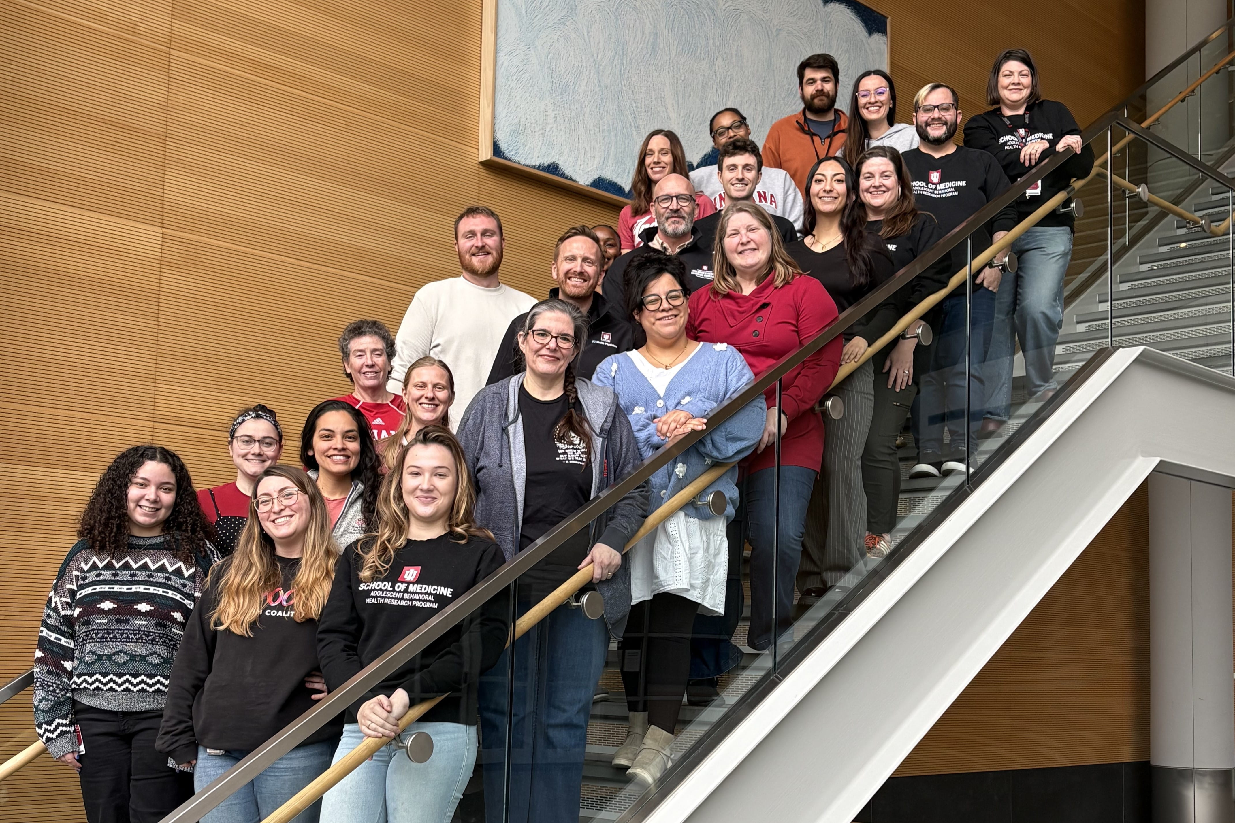 Group photo of adolescent behavioral health team