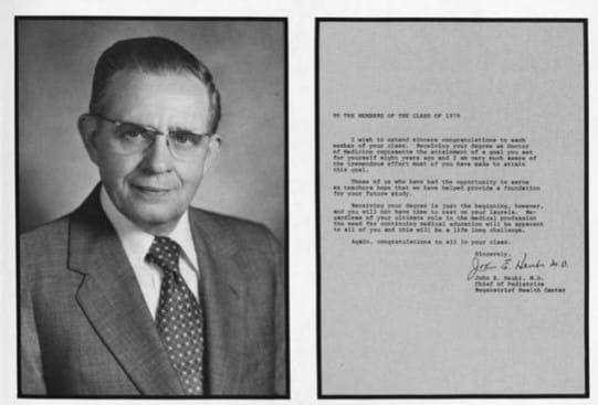 John Heubi in the 1979 IU School of Medicine Yearbook