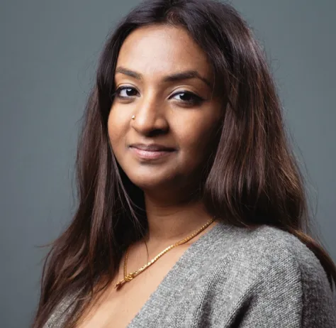Manasa Swaminathan, PsyD, clinical psychologist on Dr. McNally Keehn's team