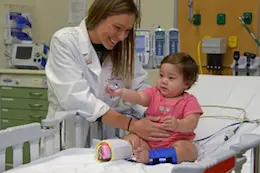 Categorical Pediatrics doctor seeing a patient