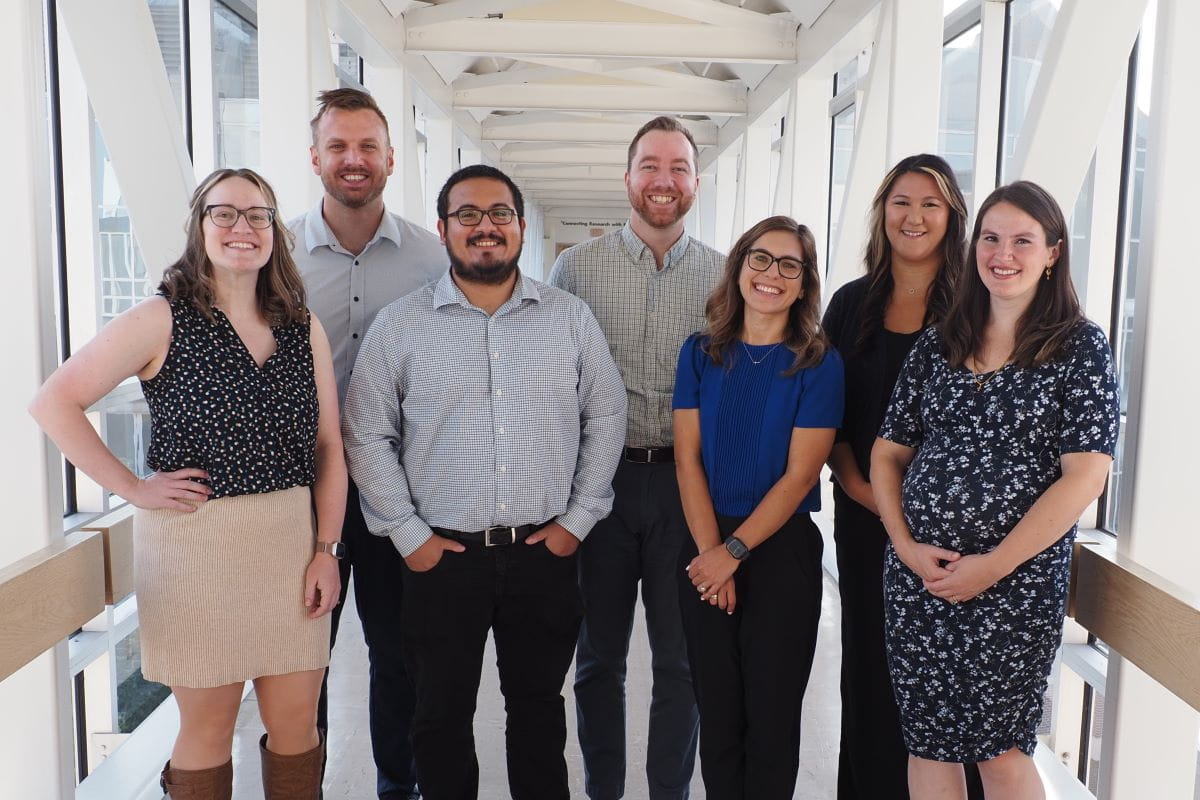 Group photo of current Pulmonary fellows