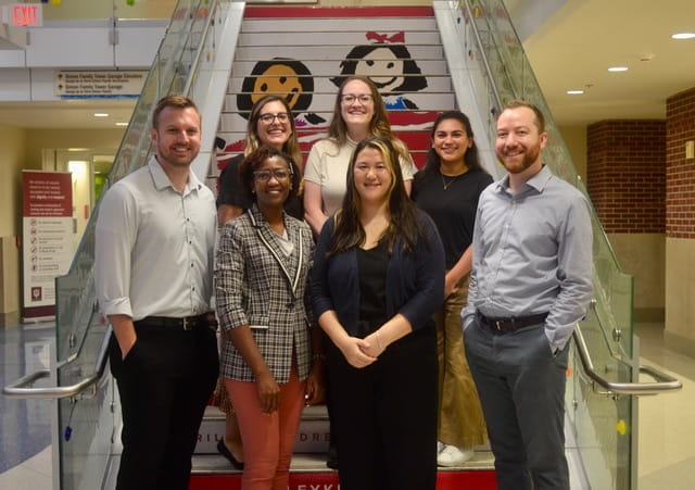 Group photo of current Pulmonology fellows