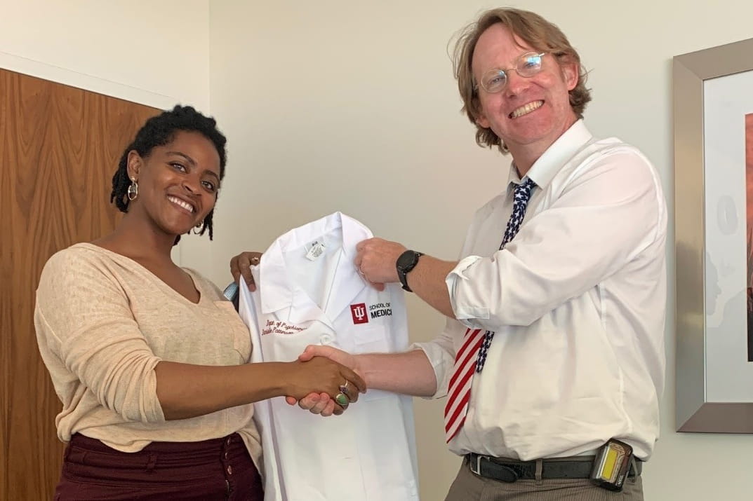 Danielle Patterson and Andy Chambers