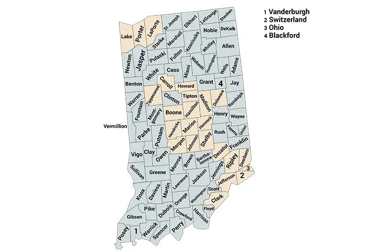 MST Coverage as of February 2024