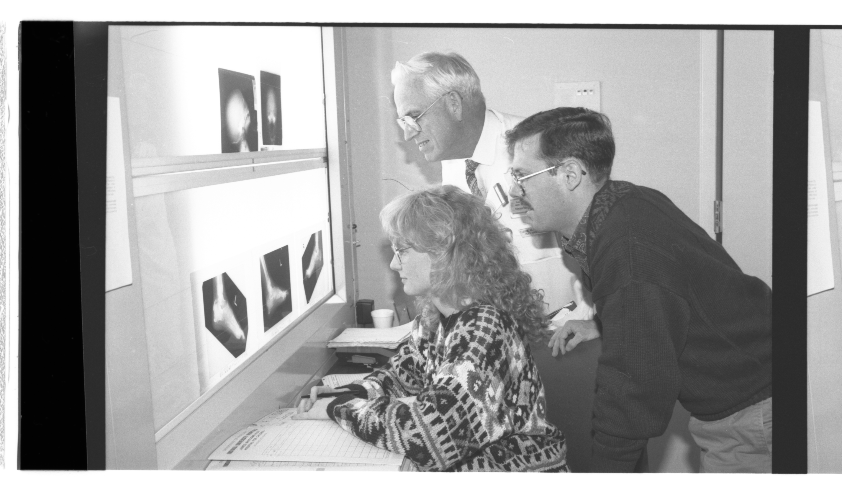 Dr. Eugene Klatte and colleagues, 1992