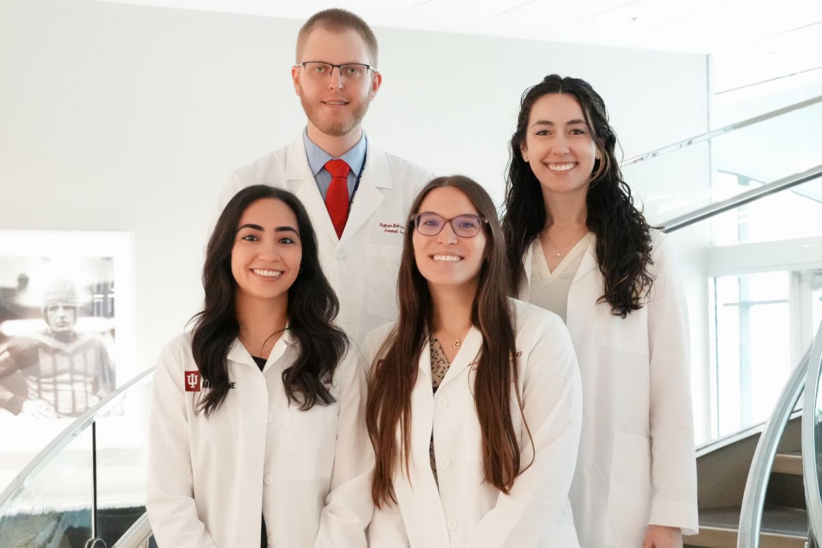 RISE fellows: Nathan Behren, MD, Maya Hunt, MD, NooshaDeravi, MD, and Brielle Warnock, MD