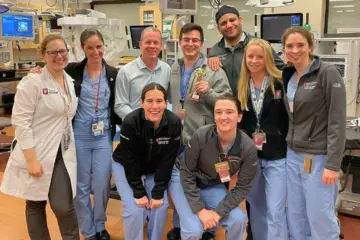 2022 General Surgery resident and fellows group picture
