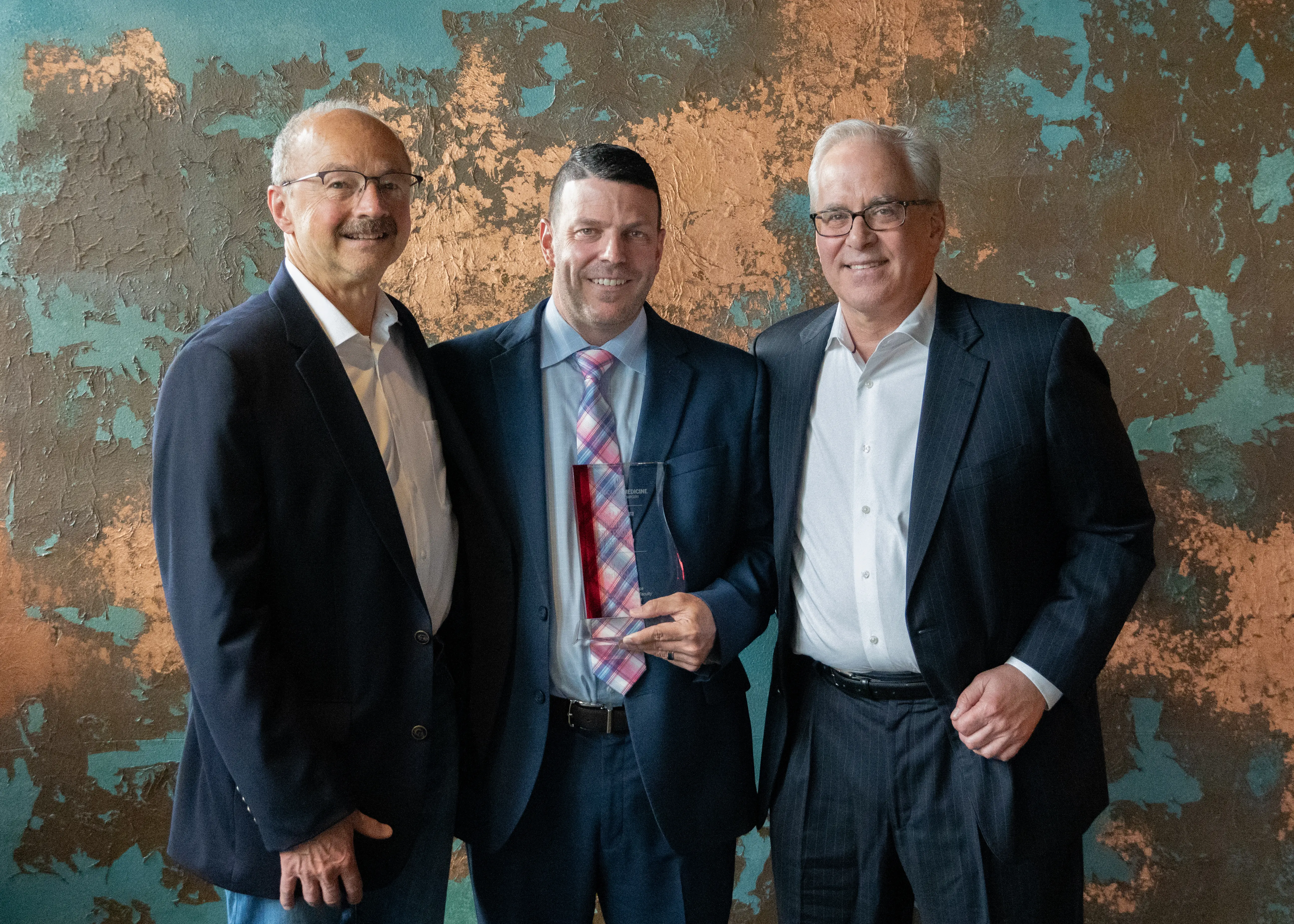 Drs. Mervin Yoder, Troy Markel, and Michael Murphy