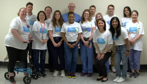 NEC Awareness Day 2024 NEC Awareness Day 2024 group picture with Pediatric division