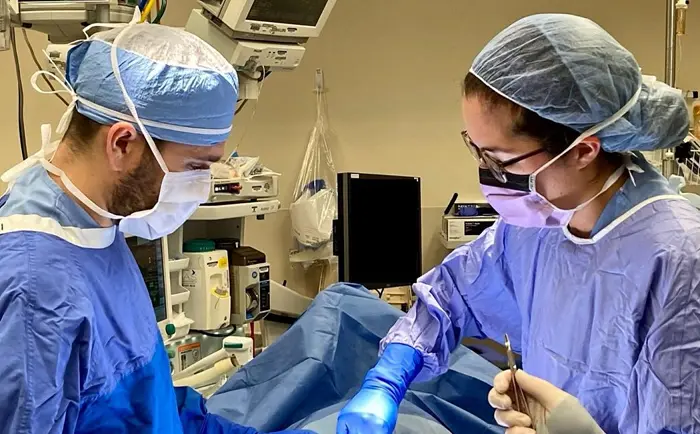 Urology residents in surgery