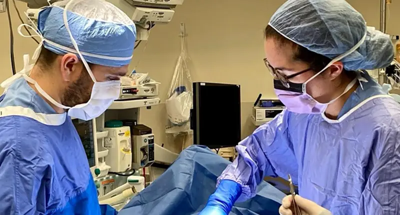 Urology residents surgery