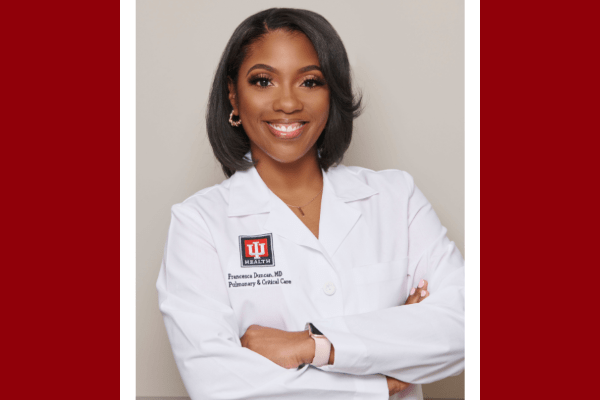 A headshot of Francesca C. Duncan of the IU School of Medicine.