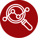 icon of microscope examining a molecule